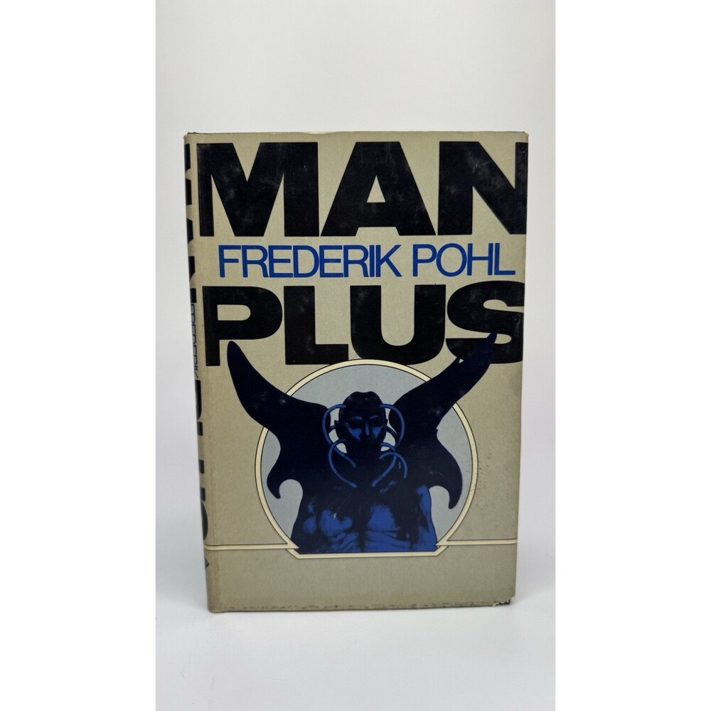 MAN PLUS by Frederik Pohl 1976 BCE Hardcover Vintage Science Fiction